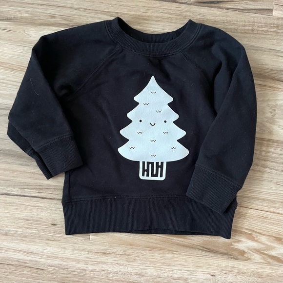 Mochi Kids Christmas Tree Crewneck - Picture 1 of 2
